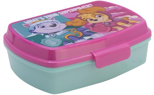 STOR Matlåda Barn Paw Patrol, Rektangulär Lunch Box 1333ml, BPA-Fri, Hållbar Plast, Perfekt för Skola och Mellanmål