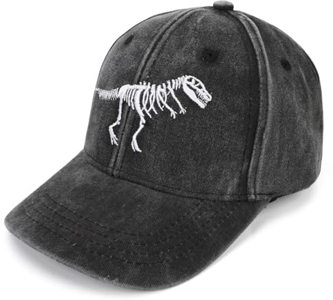 QKURT Cappellino da Baseball per Ragazzi, Cappello in Cotone, Berretto Sportivo Estivo, Cappello da Sole con Protezione Solare e Snapback Regolabile, per Sport all'Aria Aperta e Spiaggia per 3-8 Anni