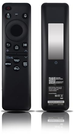 BN59-01455A Voice Remote Control, BN59-01455A Remote Control Compatible with Samsung Smart TV QLED TV Series S95C, LS03D, QN50, QN55, QN60, QN65, QN70, QN80, QN85, QN90 etc