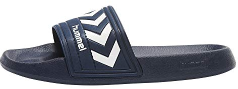 Hummel Unisex Larsen Slipper Dusch- & Badeschuhe, Dress Blue White, 42 EU