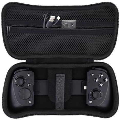 Aenllosi for Razer Kishi V3 Pro/Kishi Ultra Gaming Controller Hard Carrying Protective Case,Not Including Razer Controller,Case Only,Black