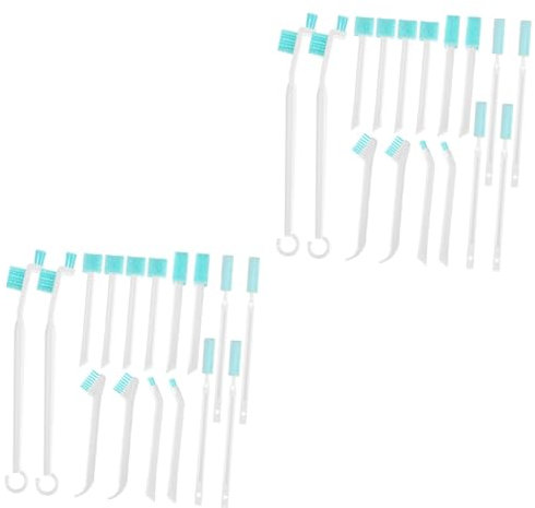 Alipis 32pezzi Spazzole Per Fessure Per Groove Per La e Scanalature Per e Tastiere