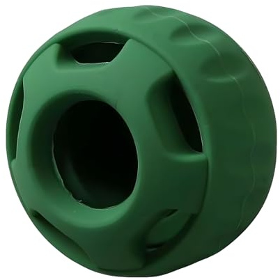 Generisch Palla dispenser per dolcetti – Palla per cani – Riutilizzabile per la cura dei denti in silicone per stimolazione mentale