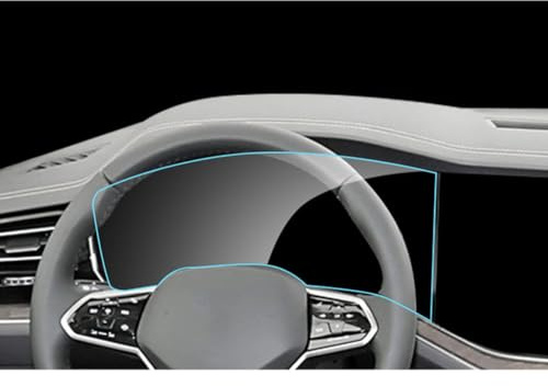 Ydxlcsyy Protector de Pantalla para salpicadero,Lámina Resistente a los Rayos UV para salpicadero,Accesorios para salpicadero,para VW Touareg 2019-2025