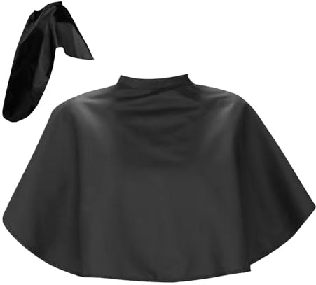 Genérico Barber Capa - Capa de peluquería reutilizable | Vestido de corte de cabello versátil salón | Delantal de peluquería ajustable | Colorado de cabello de chal para salón