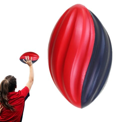 Rugbyboll - Barn Rugbyboll, Rugbybollar Leksak, Squeeze Rugbys Balls | Leksak 5 Ministorlek + 55 G Lätt Konstruktion, Hög Densitet Saktar Tillbaka Studsar Skumsvampar - För Trädgårdar Och Skolor
