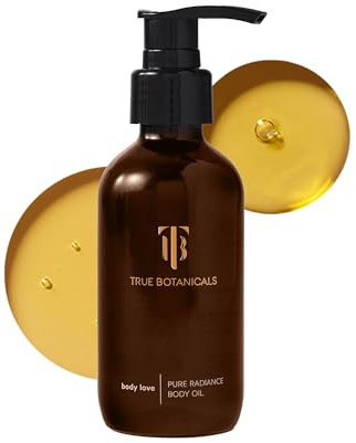 True Botanicals - Organic Pure Radiance Body Oil | Clean, Non-Toxic, Natural Skincare (3.9 fl oz | 114 ml)