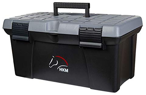 HKM Oslo - Caja de limpieza, color negro y gris