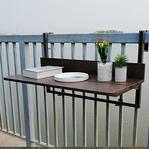 Klappbarer, an der Wand montierter Klapptisch, verstellbarer Balkon-Hängetisch, klappbarer Schreibtisch, klappbarer Blumenständer zur Aufbewahrung, Wandtisch (80 x 37 cm/31 x 14,6 Zoll) needed