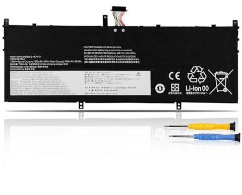 K KYUER L19C4PD1 Laptop Batteria per Lenovo Yoga 6-13ARE05 6-13ALC6 82ND 82FN Yoga C640-13IML LTE 81XL 81UE 82FN000TGE 82ND000EGE 81UE0003GE 81UE0010GE L19L4PD1 L19M4PD1 60Wh 7820mAh NoteBook Battery