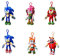 Sonic Clip su peluche serie 1, selezionato casualmente