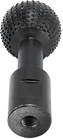 Cabezal de Taladro para Tallar Madera con Fresa Giratoria Esférica de 10 Mm, Acero Al Carbono para Amoladora Angular Tipo 100, Cómodo de Usar y Resistente, Fácil Operación,