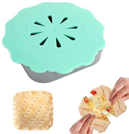 Macchina per sandwich, taglierina e sigillatrice - Stampo per grigliate Stampo per panini antiaderente Pressa per toast, stampo per sandwich, pressa antiaderente per ragazzi ragazze