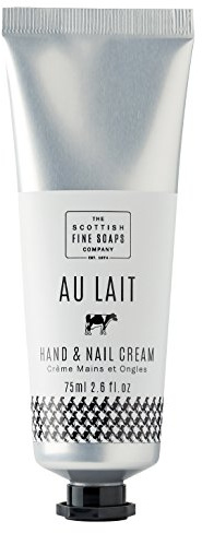 Scottish Fine Soaps Au Lait Hand and Nail Cream, 75 ml, A01607