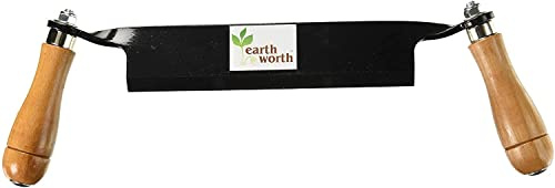 1946 Earth Worth | Straight Draw Shave Tool | 8 Inch | Black,83-DT5223