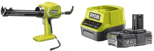 PISTOLA EROGATRICE PER CARTUCCE DI COLLA O SILICONE A BATTERIA 18V - 2.0Ah RYOBI