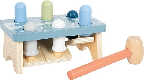 Small Foot Hammering Game Arctic made of FSC® 100%-certified wood, hammer bench for kids aged 1+ years old, 12448