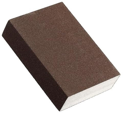 Éponge De Meulage Mural, Bloc De Sable, Papier De Verre, Grain 60-320, Rinçage Du Métal, Dérouillage, Polissage, Poignée De Brique De Sable Également, 1 Pièce,240Grain