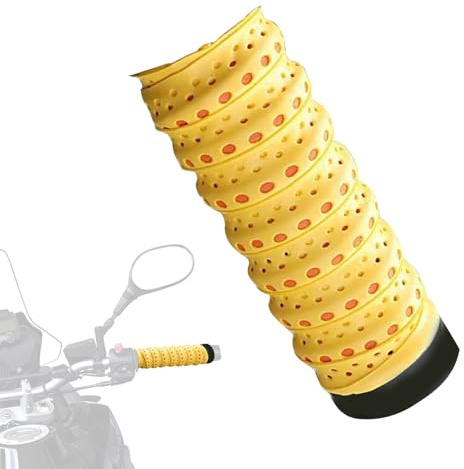 Cinta de manillar de PU - Mango de moto antideslizante sobre