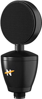 NEAT Worker Bee II - Cardioid Medium Diaphragm Condenser Microphone with Internal Capsule Shock Mount, for Recording, Podcasting, Streaming, and Gaming, XLR Output - Black