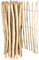 KOTARBAU® Staketenzaun Rollzaun 5m aus Haselnusslatten für Pflanzen und Rasen 120 cm Kastanienzaun aus Haselnuss Holzzaun Gartenzaun Staketenabstand 3-4 cm