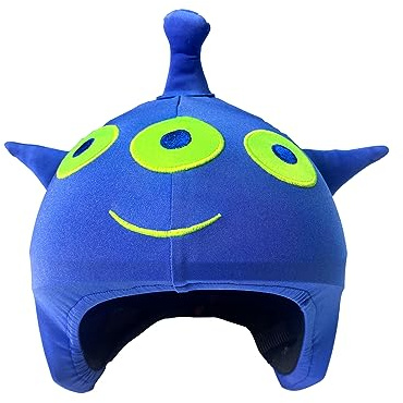 COOLCASC® Universal Fit Helmet Cover, 3 Eyed Monster