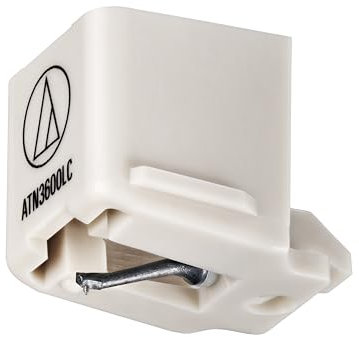 Audio-Technica ATN3600LC - Ago di ricambio conico per AT-LP60X, AT-LP60XBT, Sound Burger, AT-SB727