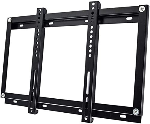 WOTZOV Supporto TV, Supporti per soundbar in Acciaio Inossidabile per la Maggior Parte dei televisori da 32-50 Pollici, Supporti da Parete per TV Fino a 40 kg, Altezza regolabil