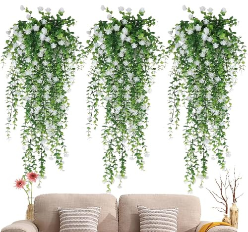Anatre di edera Artificiali - Pianta Artificiale Realistica Arrampicata - Realistiche Decorazioni Decorative Rotangangi per Giardino Camera da Letto Decorazione di Nozze