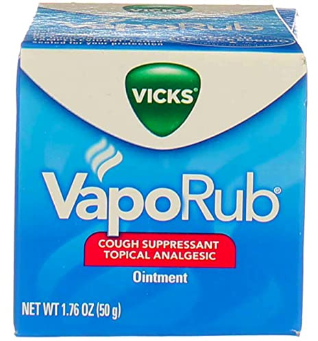 Vicks Vaporub Ointment, 1.76 Oz by Vicks (Pack of 2)