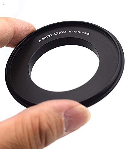 67mm Filter Thread Macro Reverse Mount Adapter Ring, for Nikon D7500 D7100 D7000 D5600 D5200 D500 D90 D810A,D7200, D5500,D750,D810,D5300,D3300,Df, D610 DSLR Cameras