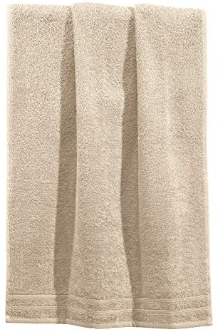 Erwin Müller Handtuch Heidelberg 100% Baumwolle beige Größe 50x80 cm - saugstark, gut trocknend, kompakt, leichte Qualität - ideal für Sport, Strand, Reisen (weitere Farben)