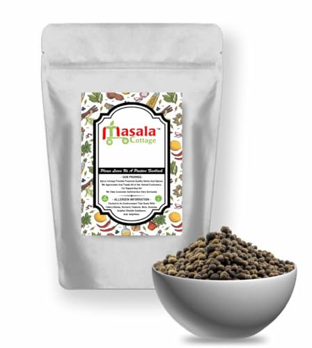 Allspice (Pimento) Berries Whole Dried Pimento Premium Quality Herbs and Spices Seasoning by Masala Cottage® 25g-1.9kg (50, Grams)