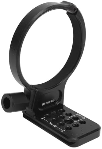 86mm Tripod Collar Mount Ring for RF 100 to 400mm F5.6 to 8 is USM Lens, ens Support Holder Bracket with 1/4 3/8 Inch Screw Hole for Arca Port