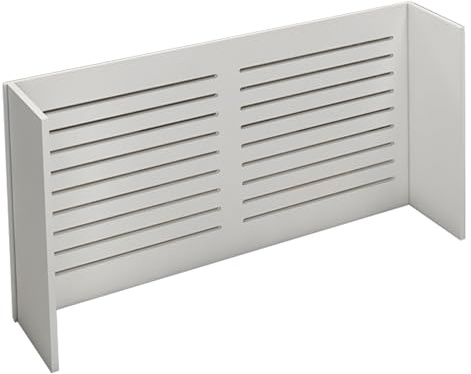 WPWSDWMX Cubre Radiador Moderno con Rejillas de Ventilación, Armario Organizador para Calefacción, para Ocultar Tuberías Desordenadas, para Cocina y Baño(40 * 60cm)