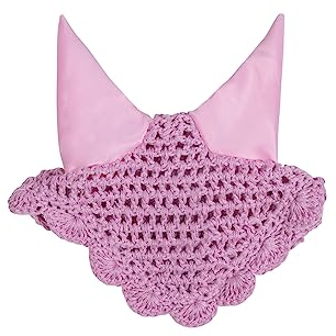 HKM SPORTS EQUIPMENT Hobby Horse Fliegenhaube Rosa