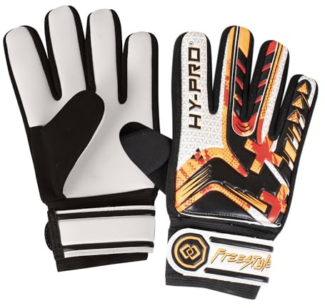 Hy-Pro Freestyle Goalkeeping Gloves | Size 5, Junior, Goalie, Soccer