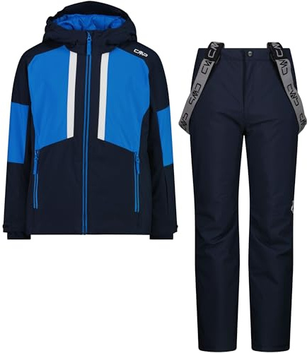CMP Set Tuta Sci da Bambino in Twill, 35W0294 (Royal Blue, 12 Anni)