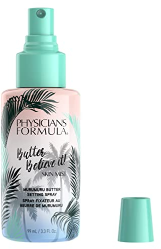 Physicians Formula, Murumuru Butter Believe It ! Skin Mist, Spray Fixateur Léger pour un Rendu Impeccable et Aéré, avec un Mélange de Beurre Murumuru, Cupuaçu et Tucuma, Végan
