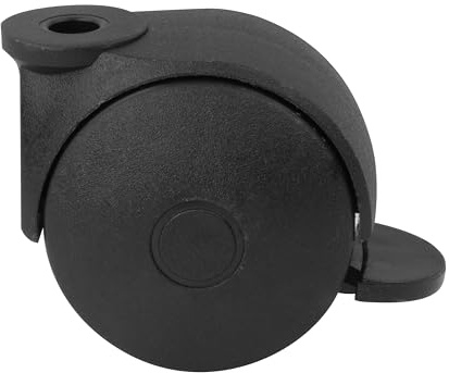 Stuhlrolle Weichbodenrolle Bürostuhl Kunststoff 150 kg Lenkrolle Rolle Ø 50 mm mit Bremse 1 Stück