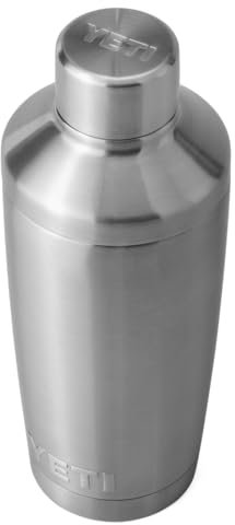 YETI Rambler Cocktail Shaker, Stainless Steel, Vacuum Insulated, Stainless Steel, 20 oz (591 ml)