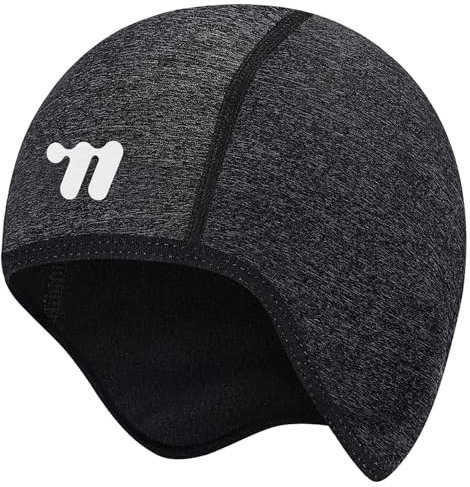 LuTuo Fahrrad Mütze Winter | Wintermütze Fahrradmütze | Bike Warm Cap Winddichte Helmmütze | Helm-Unterziehmütze Herren/Damen für Fahrradhelm Skihelm Sportmütze für Radfahren Motorradfahren Skifahren