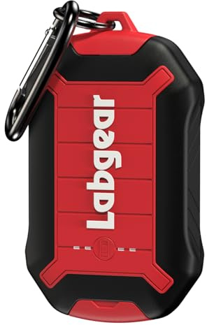 Labgear Powerbank IP67 Waterproof, Rugged 10,000mAh Portable Type-C Fast Charging QC 3.0, Worksite Power Bank Charger for Smartphones