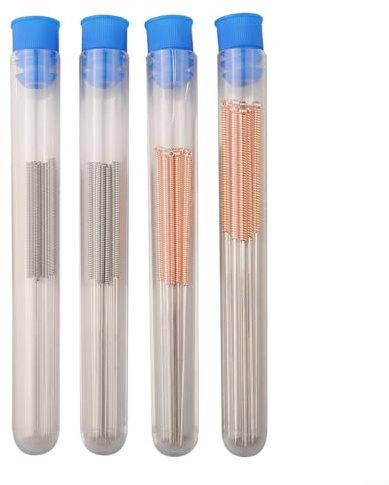Lot de 40 aiguilles de nettoyage pour buse d'imprimante 3D 0,2/0,4/0,6/0,8 mm en acier inoxydable pour imprimante 3D