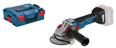 Bosch Professional GWS 18V-10 C - Amoladora angular a batería (18V, 9000 rpm, conectable, disco Ø 125 mm, sin batería, en L-BOXX)