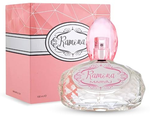 Ramona for Her EDP by Maryaj 100ml -Fruity Floral Perfume for Women with Bergamot Red Fruits Tuberose Amber - Long-Lasting Luxury Scent - Womens Perfume Gift insp by GOOD GIRL BY CAROLINA HERRERA