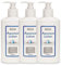 Nuage Moisturising Aqueous Lotion Pump Dispenser 250ml, Pack of 3