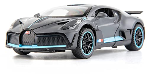 TGRCM-CZ Bugatti Divo Auto Modell Spielzeugauto, Rückziehfahrzeuge, Spielzeugauto für Kleinkinder, Kinder, Jungen, Mädchen, Geschenk