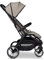 MOON ZAC mud/melange, Buggy mit Liegefunktion, bis 22kg, UV-Schutz 50+, zusammenklappbar, große Räder, Kollektion 2025