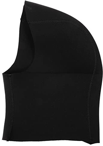 Milisten Taucherhaube Tauchmaske Und Schnorchel Schwimmschnorchel Hüte Schwimmhaube Masken Bausatz Schwimmmaske Schnorchelmaske Wasserdicht Kappen Kiefer Schützend Schutz Black Neopren